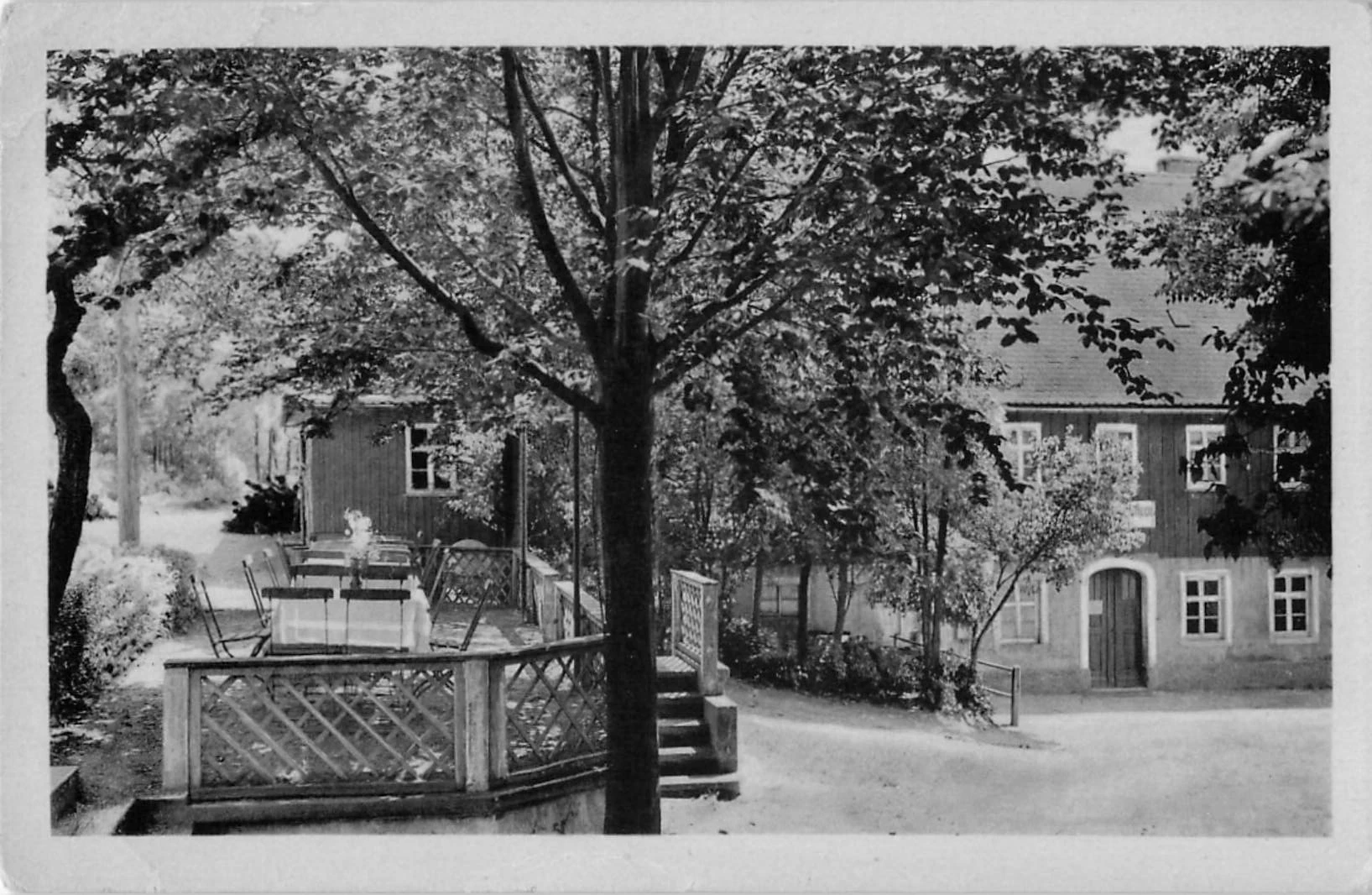 Historische Ansicht der Buschmühle